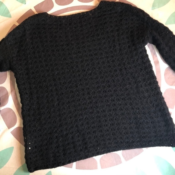 RACHEL Rachel Roy Black Pullover Sweater XS 074 - Picture 5 of 6